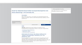 
                            9. Portal für Nebenberufsvermittler & Kooperationspartner der Allianz ...