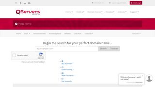 
                            4. Portal Home - QServers Web Hosting