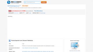
                            2. Portal ibpmail: Login - Webstatsdomain