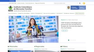 
                            1. Portal ICBF - Instituto Colombiano de Bienestar Familiar ICBF |