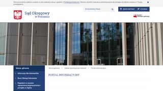 
                            2. Portal informacyjny - Sąd Okręgowy w Poznaniu