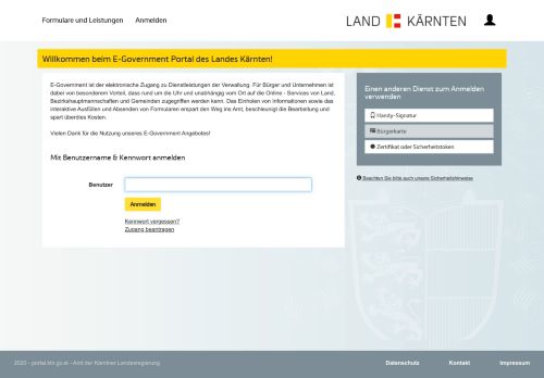 
                            1. Portal Kärnten - Land Kärnten