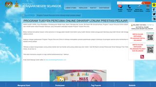 
                            6. Portal Kerajaan Negeri Selangor Darul Ehsan