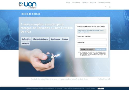 
                            2. Portal - Login de Acesso