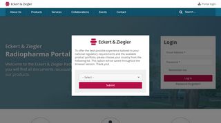 
                            12. Portal Login - Eckert & Ziegler Radiopharma - Eckert & Ziegler ...