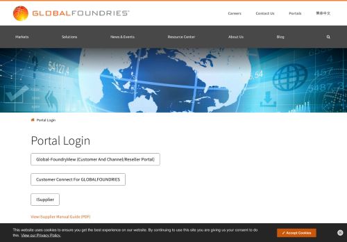 
                            2. Portal Login | GLOBALFOUNDRIES