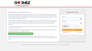 
                            3. Portal Login - GO-SMILE - Invest Odisha