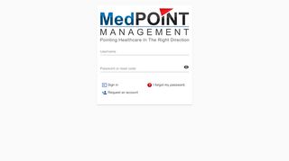 
                            2. Portal Login - MedPOINT Management