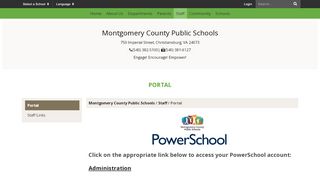 
                            5. Portal - Montgomery County Public Schools