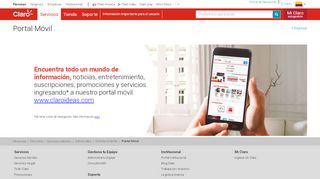 
                            3. Portal Móvil Prepago, todo en tu celular | Claro Colombia
