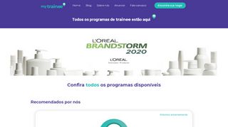 
                            2. Portal My Trainee - Os maiores programas de trainee. Todos em um ...