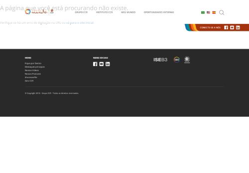 
                            3. Portal Nosso Mundo | CCR - Nosso Mundo