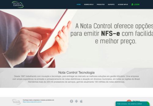 
                            1. Portal Nota Control - Nota Control - Tecnologia