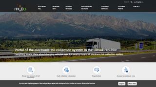 
                            4. Portal of the electronic toll collection system in the Slovak ... - Emyto.sk