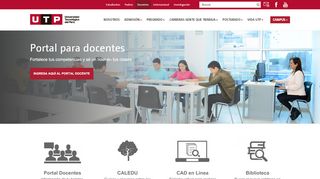 
                            8. Portal para docentes | Universidad Tecnológica del Perú - UTP