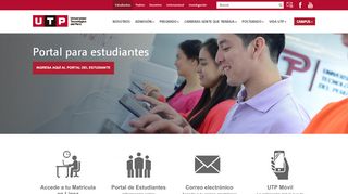 
                            2. Portal para estudiantes | Universidad Tecnológica del Perú - Utp