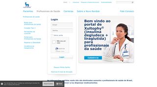 
                            1. Portal para Profissionais da Saúde - Novo Nordisk