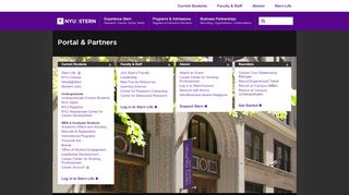 
                            2. Portal & Partners | Current Students, Faculty & Staff, Alumni - NYU Stern
