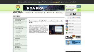 
                            7. Portal PMPA - Serviços - Prefeitura de Porto Alegre