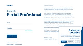 
                            8. Portal Profesional ASISA