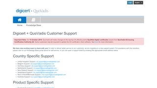 
                            3. Portal - QuoVadis Customer Support