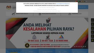 
                            1. Portal Rasmi Suruhanjaya Pilihan Raya Malaysia (SPR)