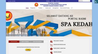 
                            5. Portal SPA Kedah | Portal Rasmi Suruhanjaya Perkhidmatan Awam