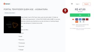 
                            4. PORTAL TEM PODER QUEM AGE - ASSINATURA - Hotmart