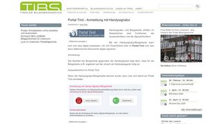 
                            3. Portal Tirol - Anmeldung mit Handysignatur | Tiroler Bildungsservice
