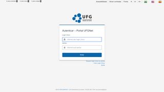 
                            1. Portal UFGNet: UFG