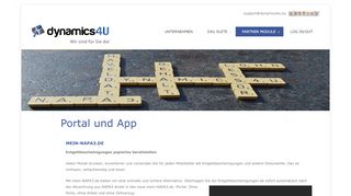
                            5. Portal und App - Dynamics 4U