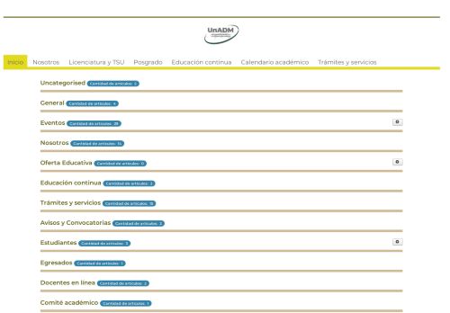 
                            7. Portal Universitario UnADM