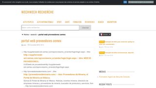 
                            7. portal web proveedores cemex - wechwech Recherche