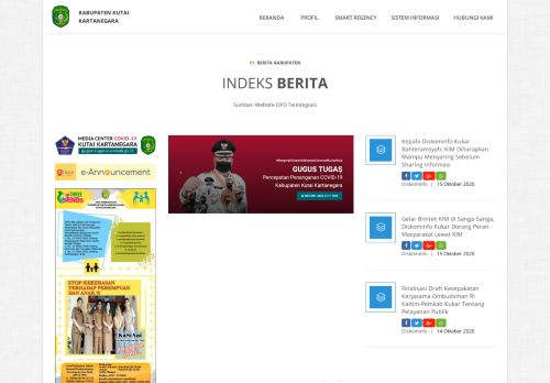 
                            6. Portal Website Kabupaten Kutai Kartanegara