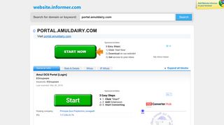 
                            2. portal.amuldairy.com at WI. Amul DCS Portal [Login]