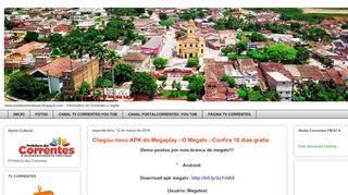 
                            2. Portalcorrentes: Chegou novo APK do Megaplay - O Megatv - Confira ...
