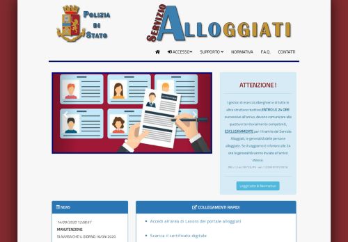 
                            2. Portale Alloggiati