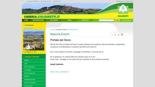 
                            7. Portale del Socio - Federazione Coldiretti Umbria