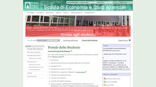 
                            7. Portale dello Studente - Area Sistemi Informativi