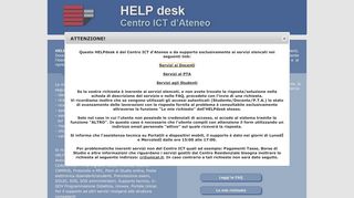 
                            4. Portale: Helpdesk - Unical