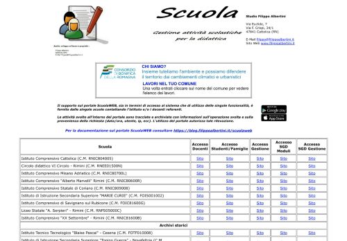 
                            2. Portale ScuolaWeb