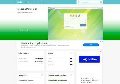 
                            6. portal.intexcoin.io - Intexcoin Portal login - Portal Intexcoin - Sur.ly