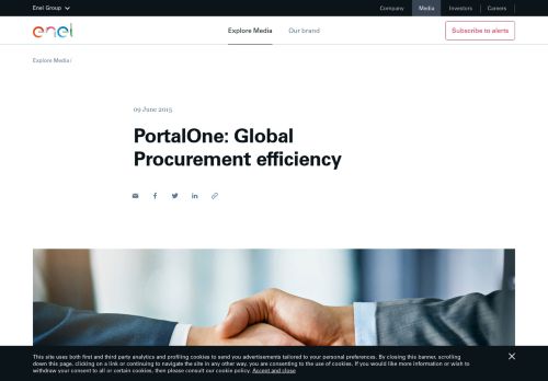 
                            3. PortalOne: Global Procurement Efficiency - enel.com