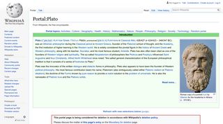 
                            6. Portal:Plato - Wikipedia