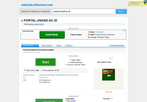 
                            9. portal.unand.ac.id at WI. Portal Akademik Universitas Andalas