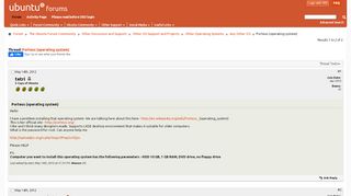 
                            12. Porteus (operating system) - Ubuntu Forums