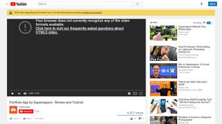 
                            11. Portfolio App by Squarespace - Review and Tutorial - YouTube