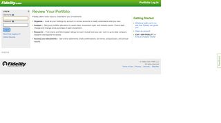 
                            2. Portfolio Log In - Log In to Fidelity.com - Fidelity Investments