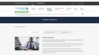 
                            8. Portfolio Solutions - Enhance your wealth - Standard Chartered ...