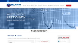 
                            5. Portfolio Tracker - Maxpro Investment Solutions P Ltd.